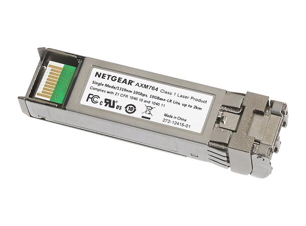 Netgear AXM764 10GE LR-Lite SFP+ Module For single mode 9/125 µm fiber 