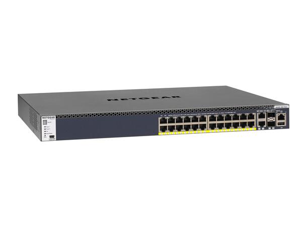 Netgear GSM4328PA Managed Switch 28-Port | 24xPoE+ 480W | 2x10G | 2xSFP+ 