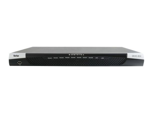 Raritan DKX3-832 32-port KVM-over-IP switch, 8 remote use 