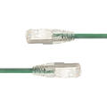 LinkIT SlimPatch U/FTP Cat6a Gr&#248;n 2m AWG 28/7 |LSZH | 4.8mm