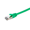 LinkIT Patch S/FTP Cat6a Gr&#248;n 0.3m AWG 26/7 | LSZH | Snagless